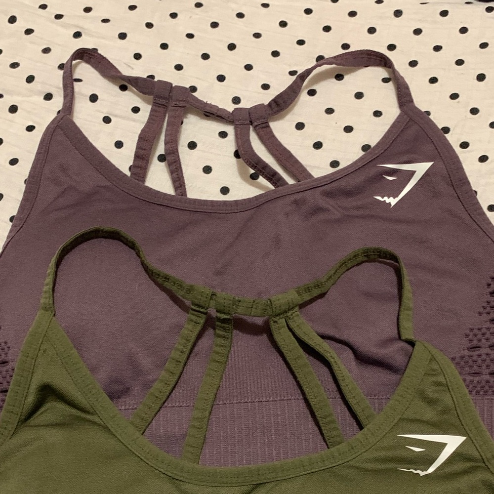 Gymshark seamless bra purple
